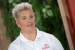 Anita Włodarczyk zdradziła komu kibicuje. 'Od dziecka interesuję się żużlem'