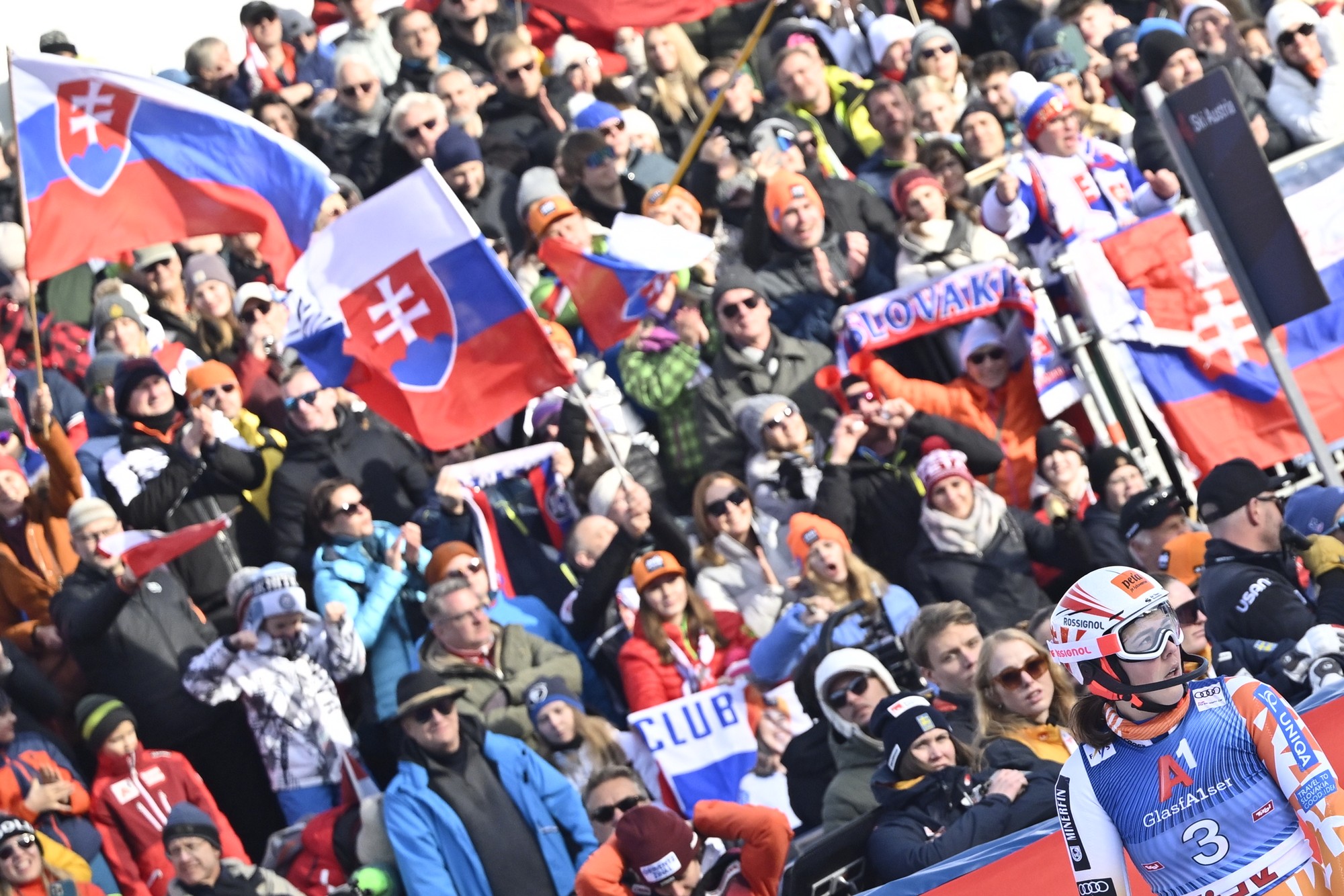Slovenská lyžiarka Petra Vlhová v 2. kole slalomu žien Svetového pohára v rakúskom Lienzi.