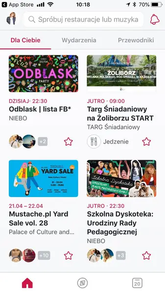  Facebook Local przypomni ci o fajnych wydarzeniach