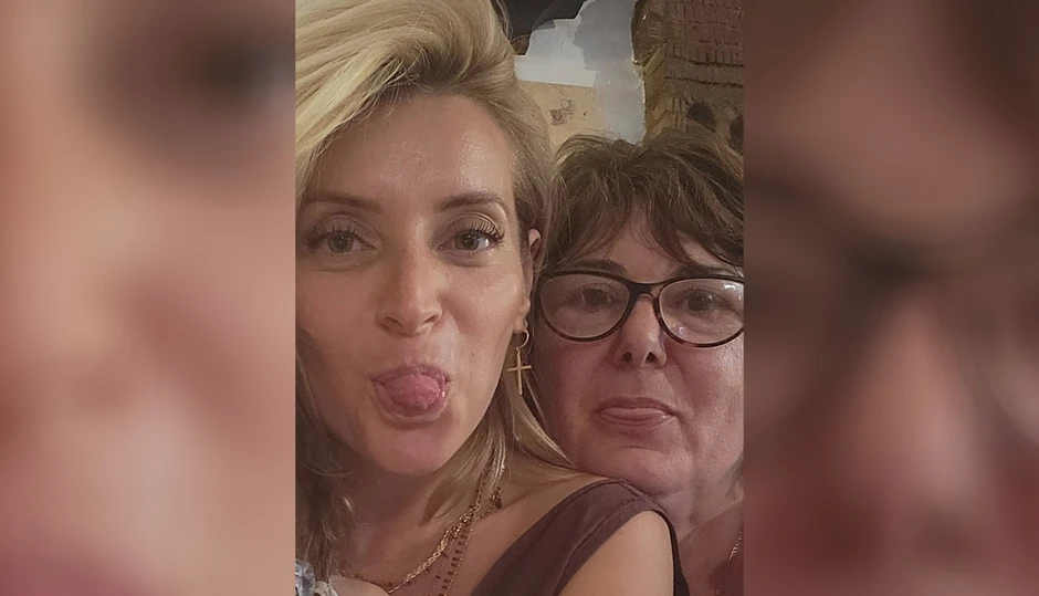 Anđelka Prpić sa majkom