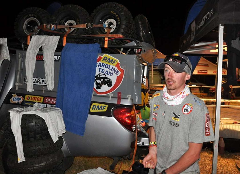 Adam Małysz już wie, jak wygląda ściganie na trasie Rajdu Dakar 2012