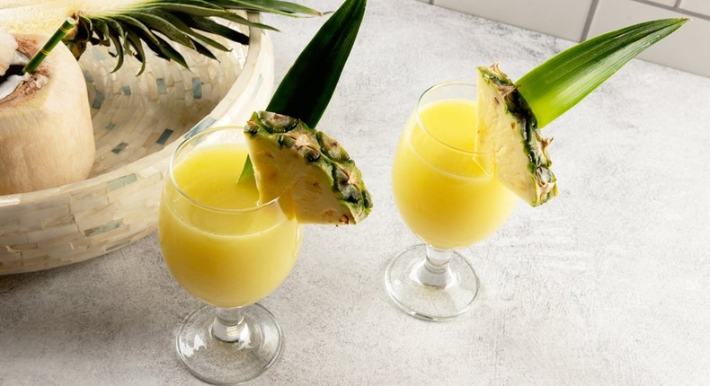 Pineapple coconut juice