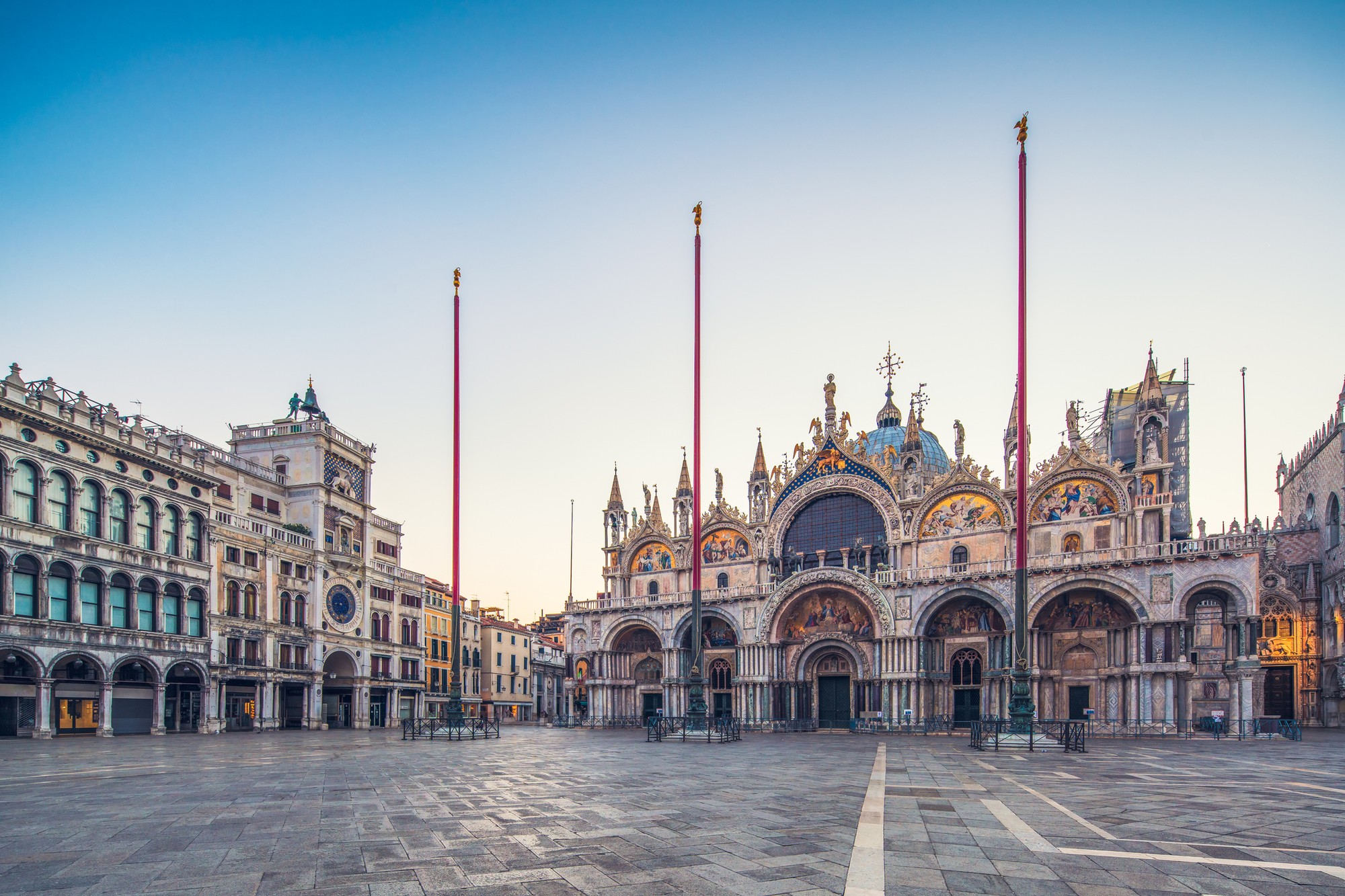 Piazza (námestie) San Marco v Benátkach (ilustračné foto).