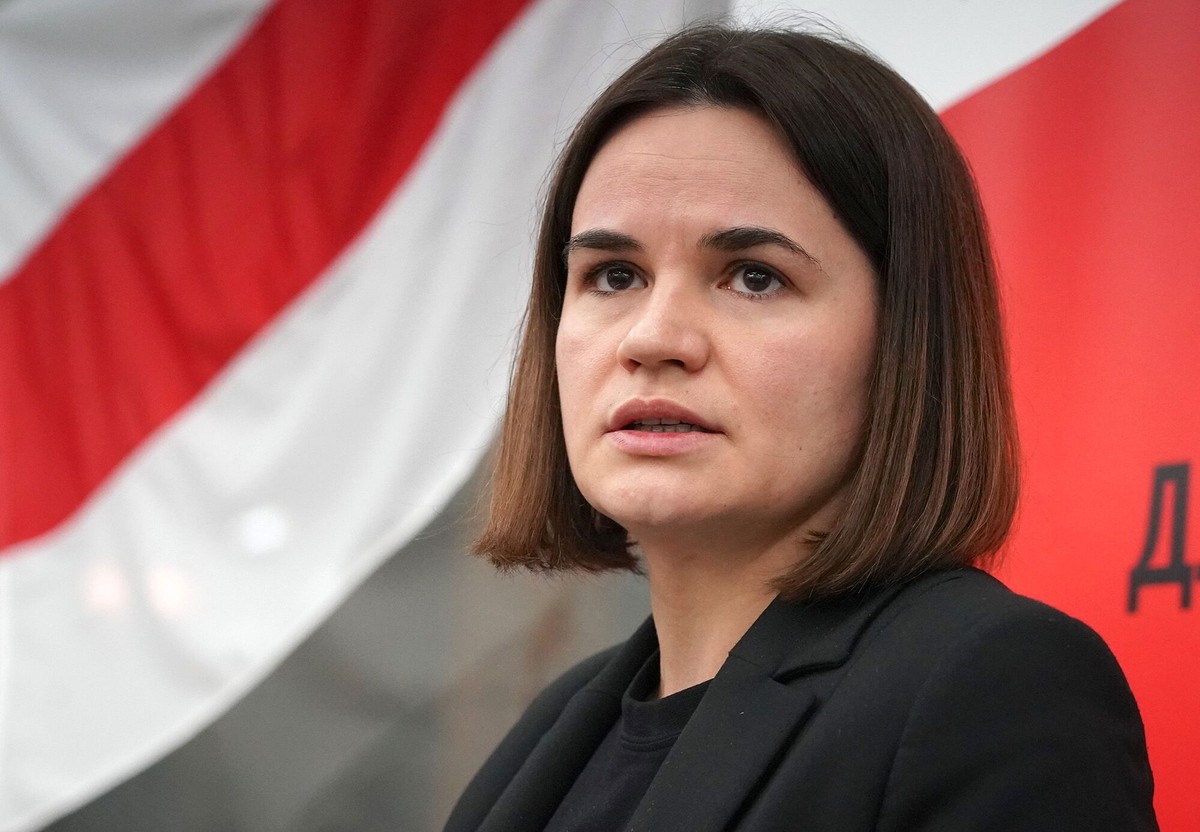 Liderka białoruskiej opozycji Swiatłana Cichanouska. Zaginiona Anżalika Mielnikawa kierowała lojalnym wobec niej parlamentem na emigracji