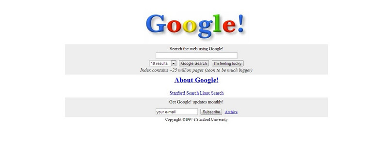 Google 1998