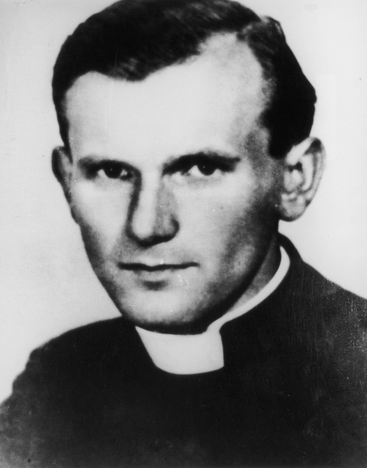 Karol Wojtyła, jako młody kapłan