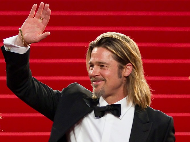 Brad Pitt w Cannes