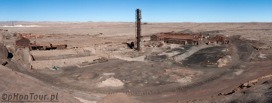 Chile - Humberstone – miasto widmo