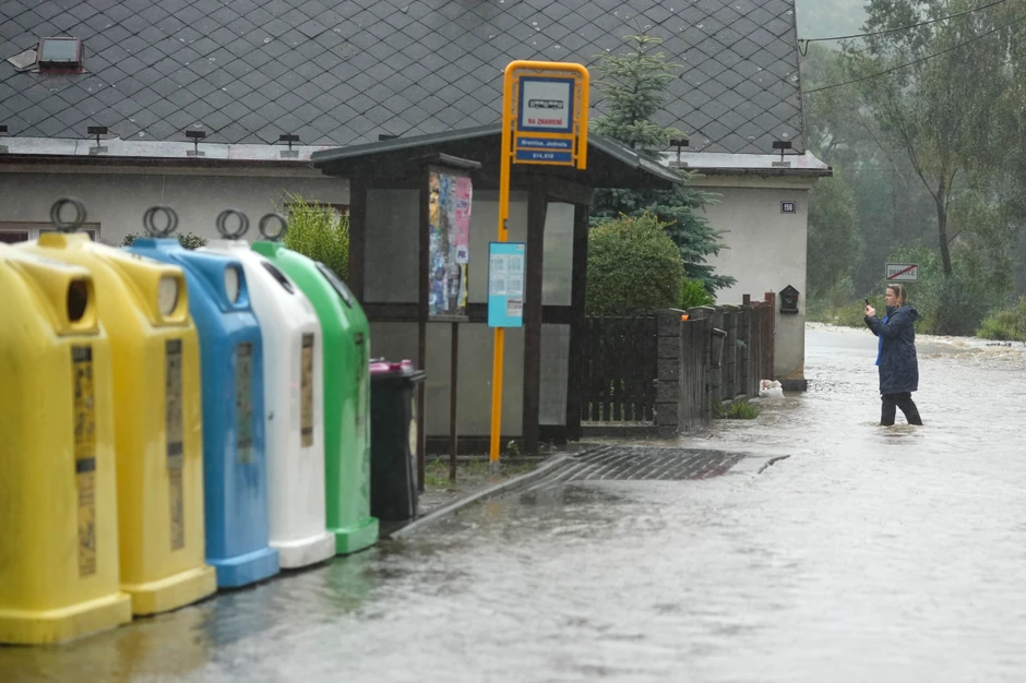 Poplave u Češkoj - Brantice 14. septembra