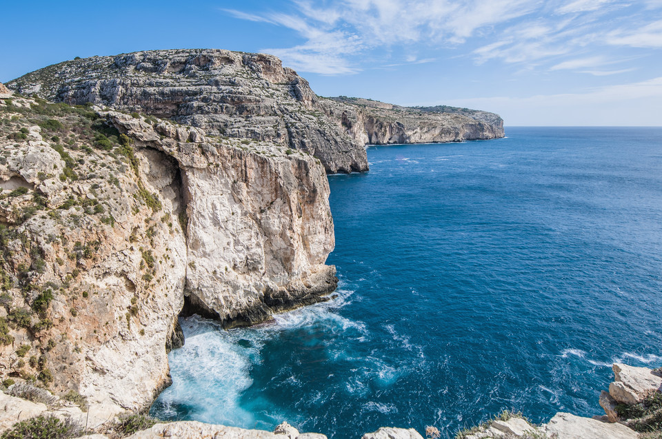 Najpiękniejsze klify Europy: Klify Dingli, Malta