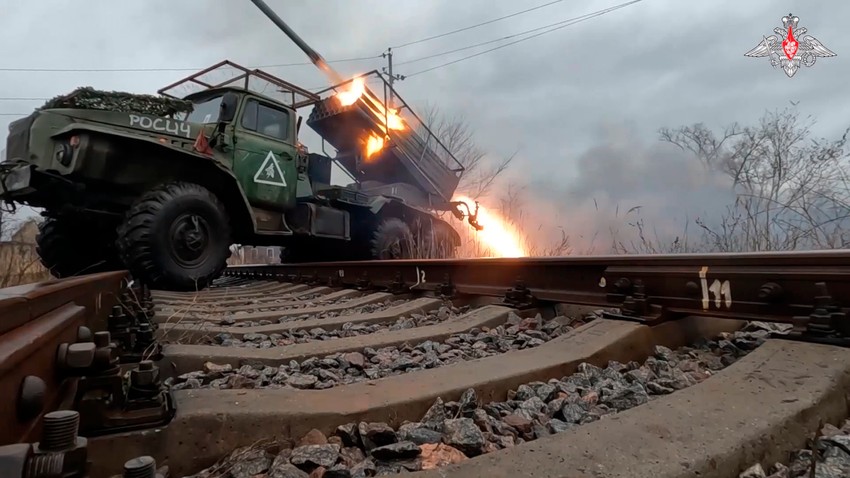 Ruska vojska na nepoznatoj lokaciji u Ukrajini 8. februara