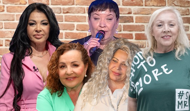 Ljiljana Petrović Batler, Stoja Novaković, Ana Bekuta, Zorica Marković i Tina Ivanović 