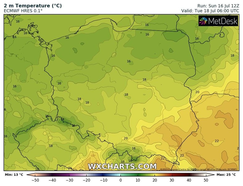 Na południowym wschodzie czeka nas tropikalna noc