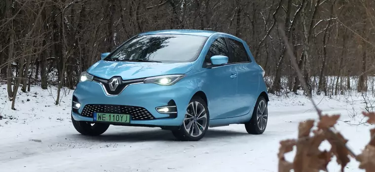 Test Renault ZOE – mróz zmroził i nas, i... naszego elektryka!