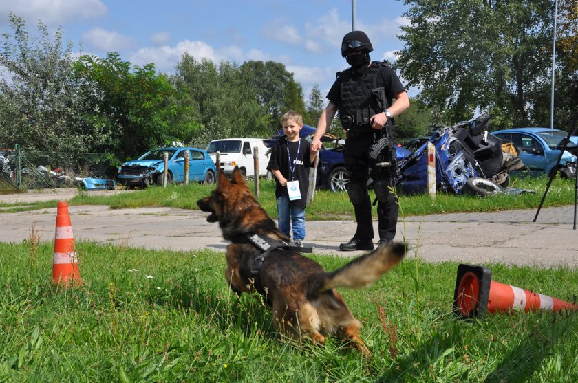 Adaś został policjantem!