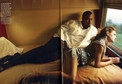 P.Diddy i Natalia Vodianowa w Vogue'u