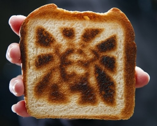 US-RELIGION-JESUS TOASTER