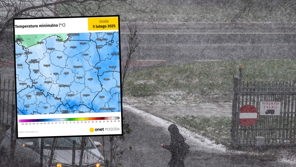 Gwałtowny spadek temperatury jest już pewny. Pojawi się problem ze śniegiem