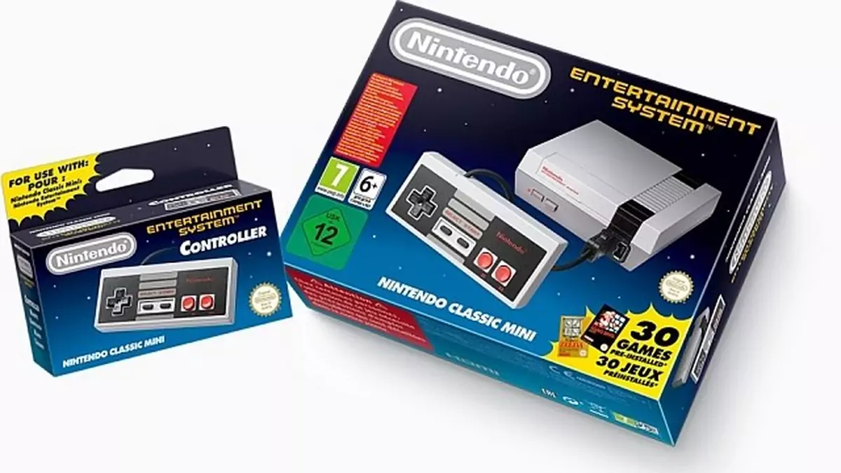 Nintendo kończy produkcję NES Classic Mini w Europie