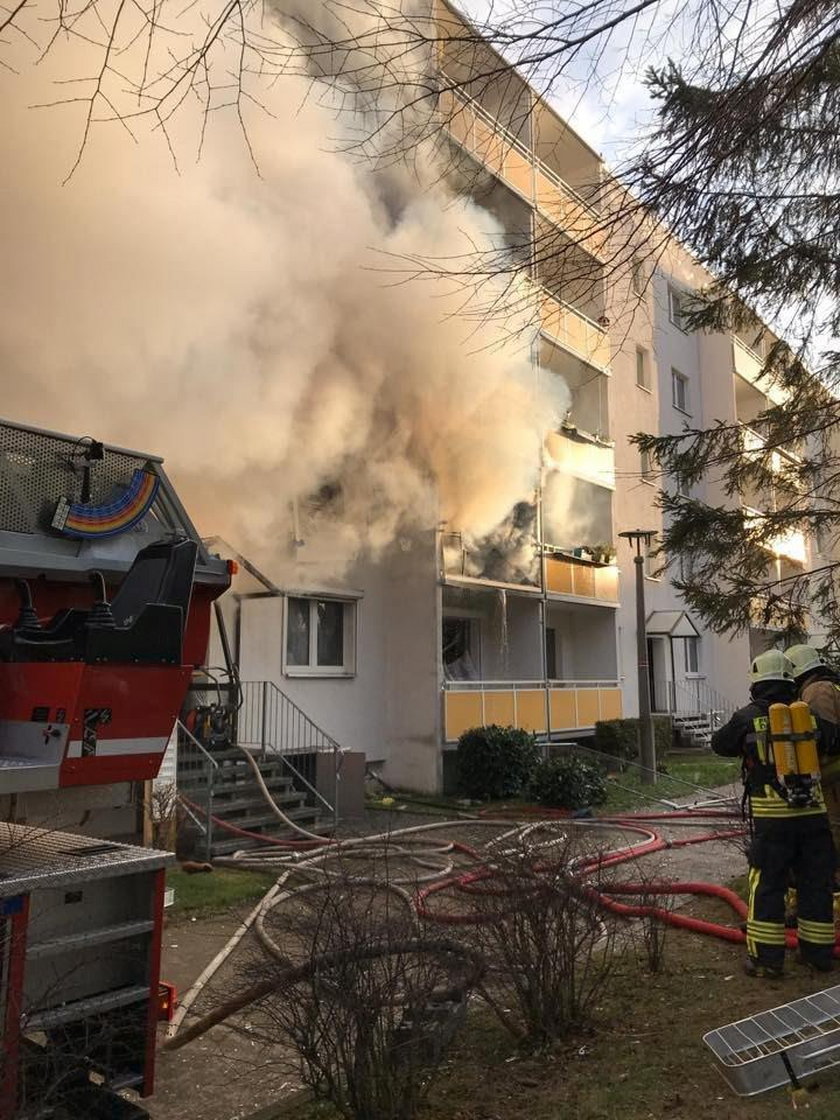 Eksplozja w bloku. Nie żyje jedna osoba