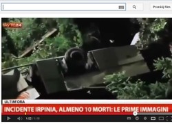 Wypadek autobusu we Włoszech. Rośnie liczba ofiar. WIDEO