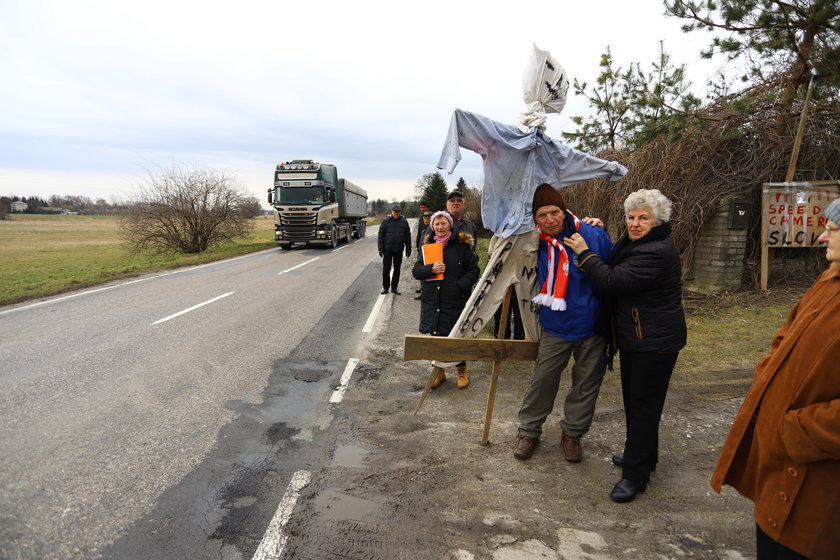 Buntują się, bo chcą mieć normalną drogę