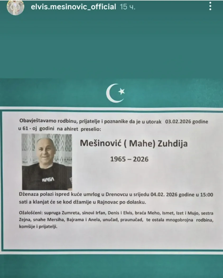 Elvisu preminuo otac