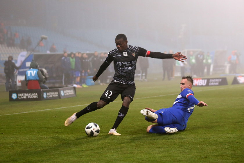 Pilka nozna. Ekstraklasa. Wisla Krakow - Zaglebie Sosnowiec. 29.10.2018