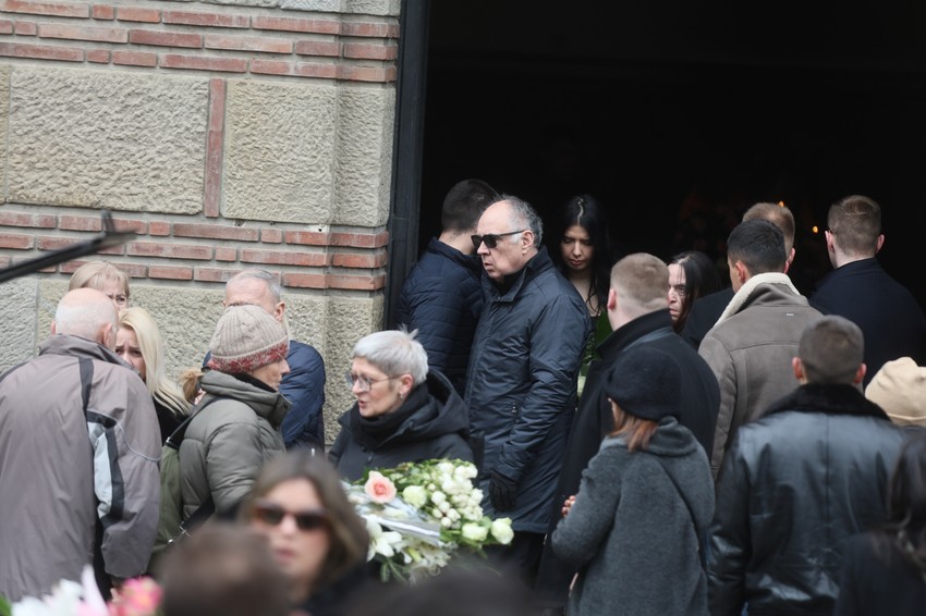 Sahrana Aleksandre Goncić