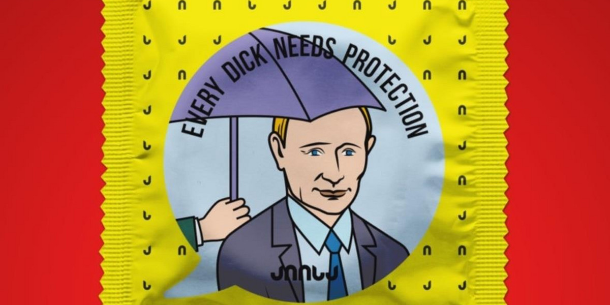 Putin na prezerwatywach!