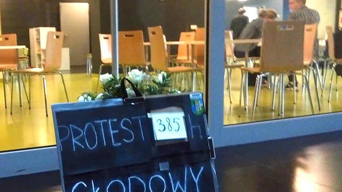 Protest głodowy rezydentów 