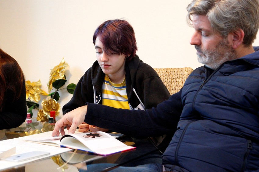 Rafaela Domingos sa ocem Horheom