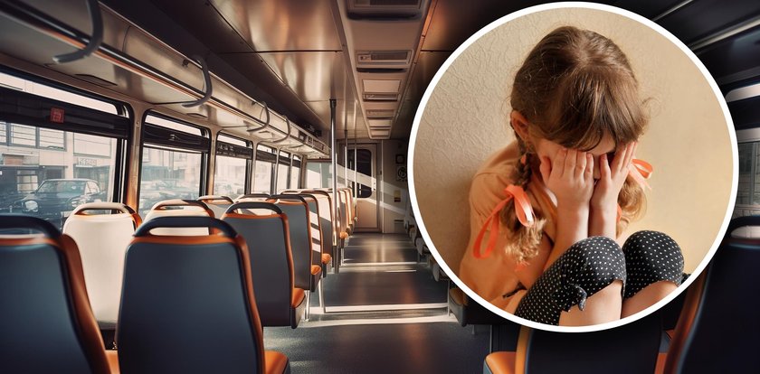 5-latka przeraźliwie płakała w autobusie. Babcię znaleźli na przystanku. "Ledwo reagowała"