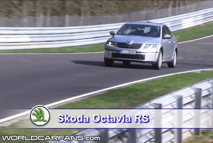 Skoda octavia RS nowej generacji przyłapana na torze Nürburgring