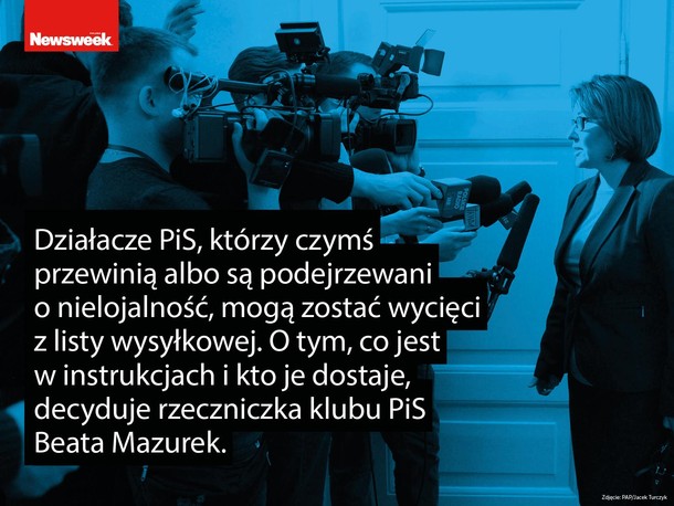 Przekazy dnia w PiS