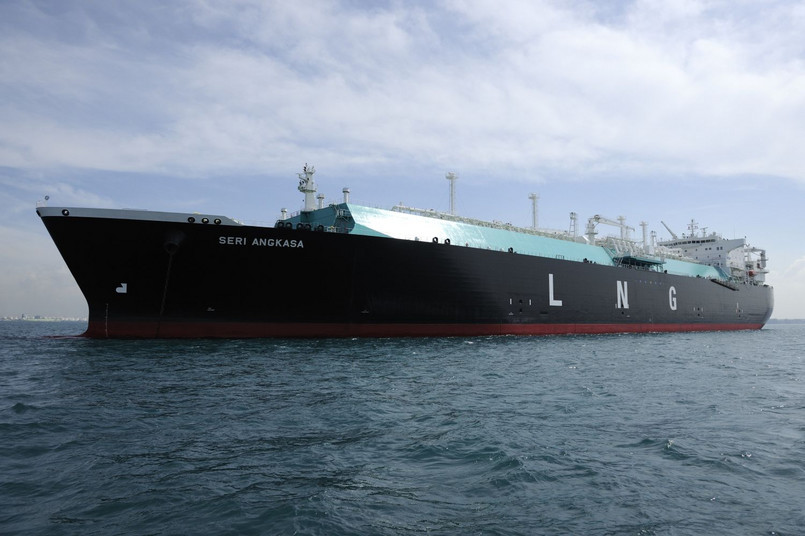 Statek przewożący gaz LNG