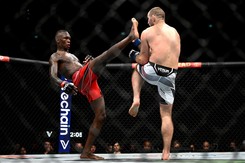 Sensacja na UFC 293! Adesanya stracił mistrzowski pas. Strickland królem wagi średniej [FOTO]
