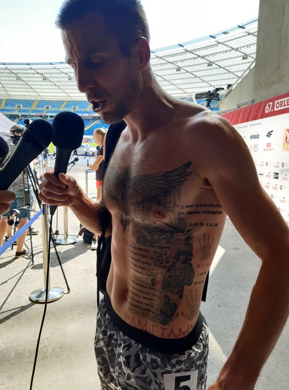 Lekkoatletyka Marcin Lewandowski I Jego Patriotyczne Tatuaze Sport