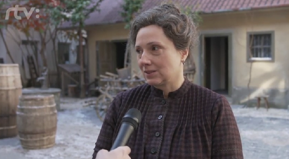 Herečka Zuzana Mauréry.