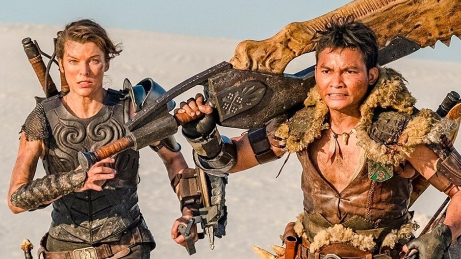 Milla Jovovich i Tony Jaa w filmie "Monster Hunter"