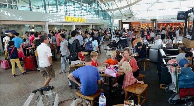 Jetstar and Virgin Australia have cancelled flights out of Bali's Denpasar airport