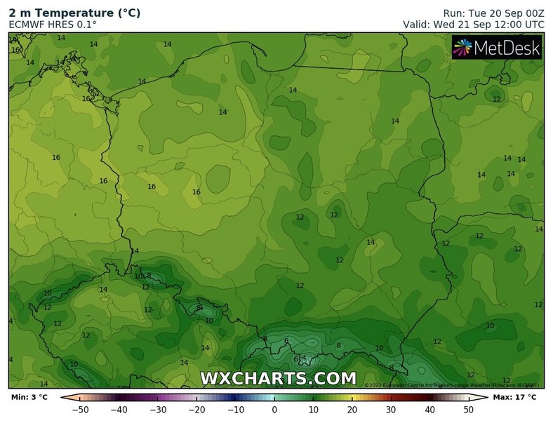 Temperatura lokalnie nie przekroczy 10 st. C