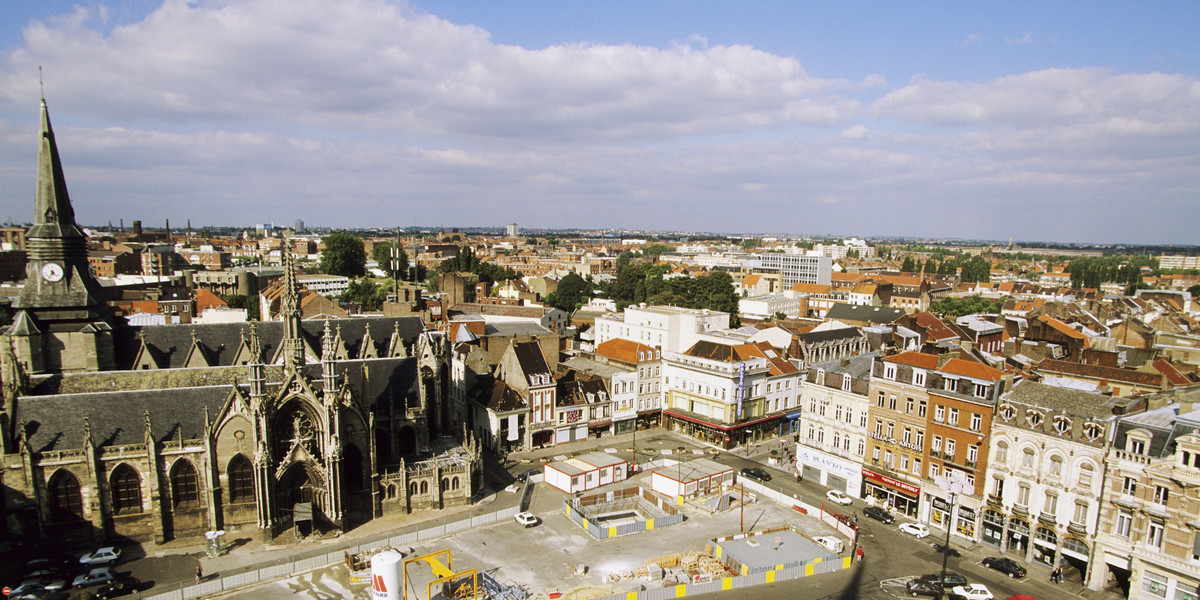 roubaix francja panorama