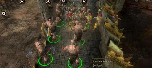 Screen z gry "Warhammer: Mark of Chaos"