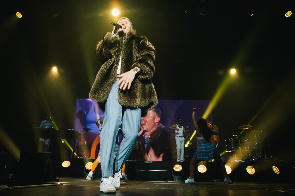 Macklemore w warszawskiej hali centrum Expo XXI