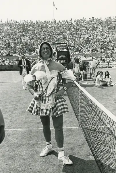 Bobby Riggs uważał, że kobiety gorzej niż mężczyźni radzą sobie w tenisie Fot. PL Gould/IMAGES/Getty Images