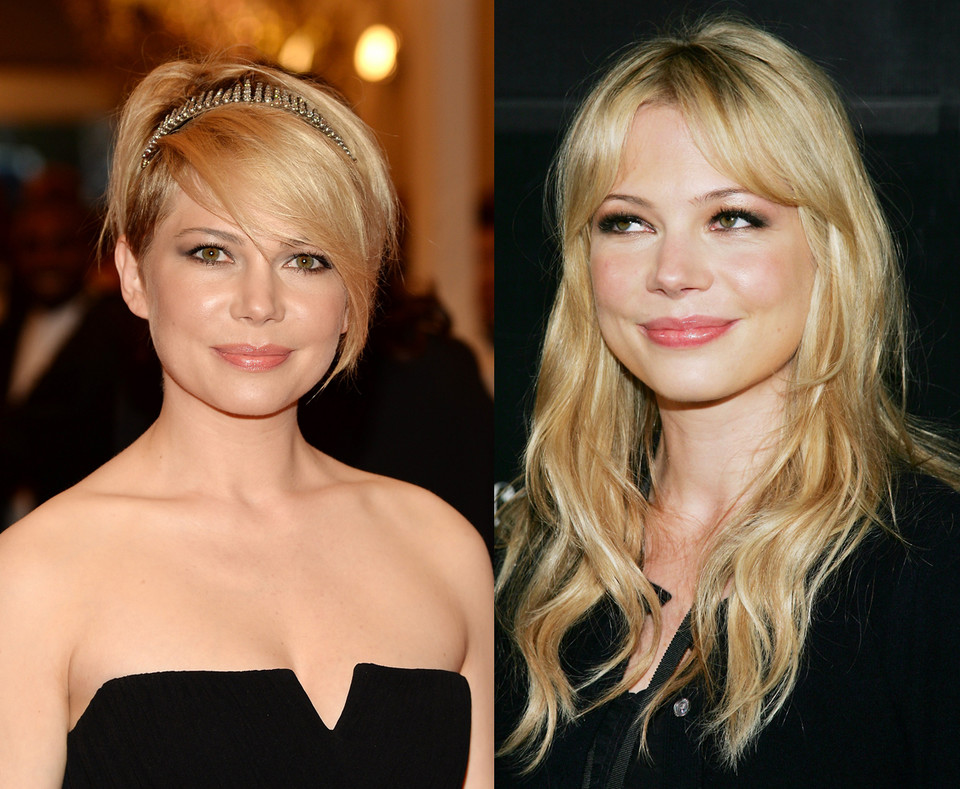 Krótkie fryzury damskie — Michelle Williams