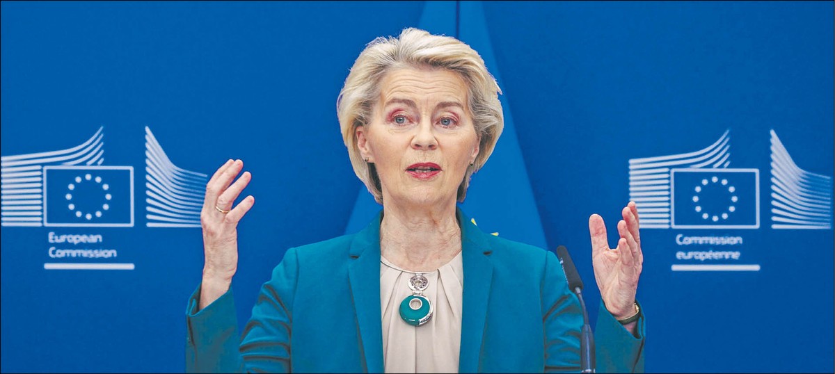 Przewodnicząca Komisji Europejskiej Ursula von der Leyen