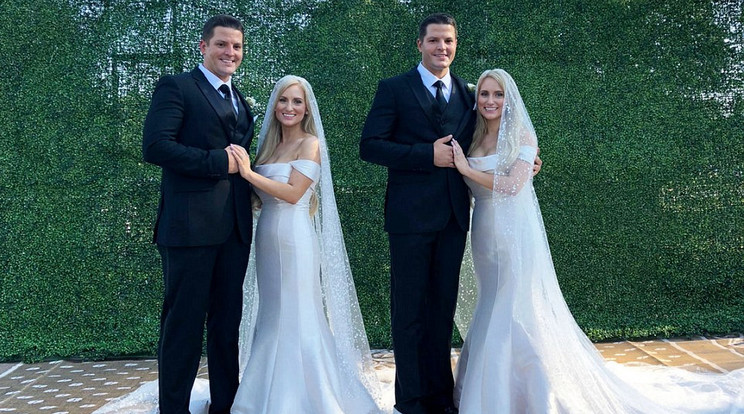 Josh és Jeremy, valamint Brittany 
és Briana elhatározta, csak ikrekkel köt házasságot /Fotó: TLC