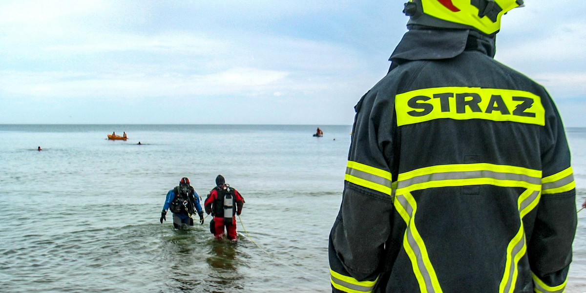 Łeba: mężczyzna utonął na niestrzeżonej plaży 